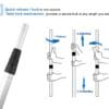 1514260380-4.jpg 2 Meter Window Cleaning Equipment Telepole