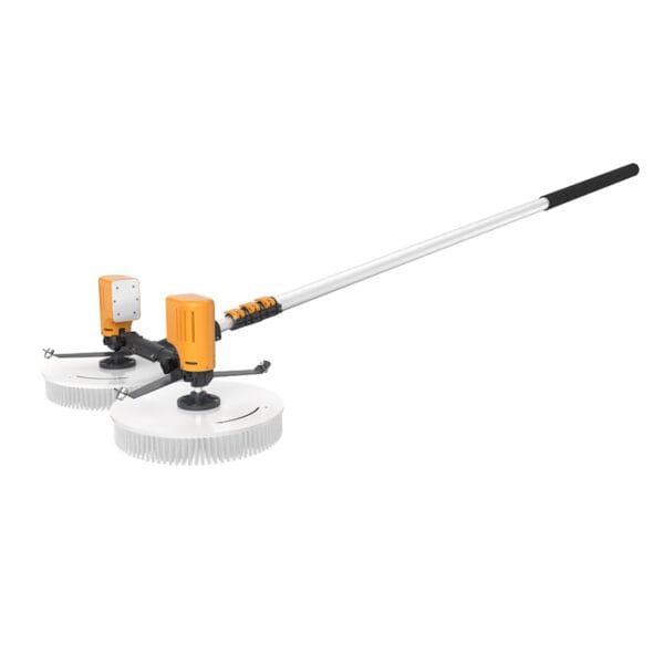 Telescopic Rotating Solar Panel Cleaning Machine 3.5m Dual Power Supply
