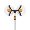 Telescopic Rotating Solar Panel Cleaning Machine 3.5m Dual Power Supply